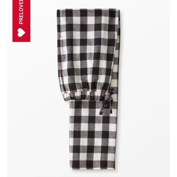 Hanna Andersson Other - Hanna Anderson Black And White Flannel PJ Pants Size Large